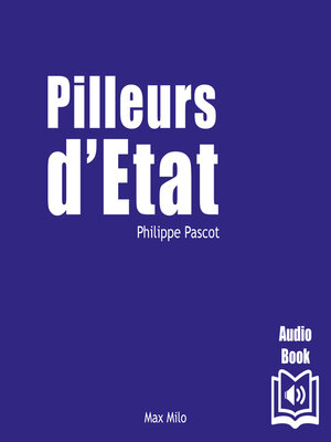 cover image of Pilleurs d'état